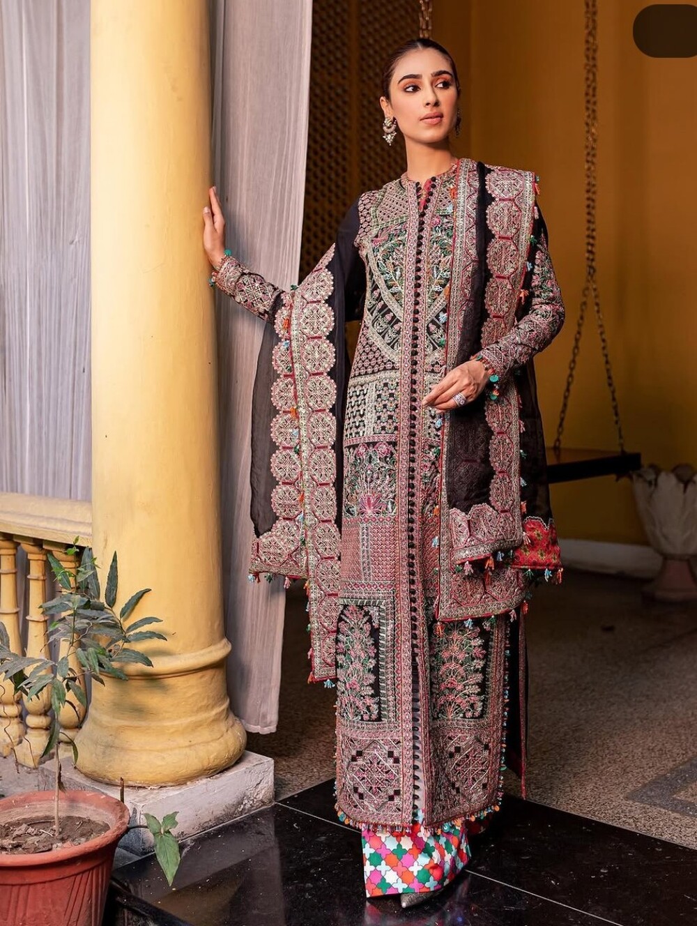Hussain Rehar Designer Dress